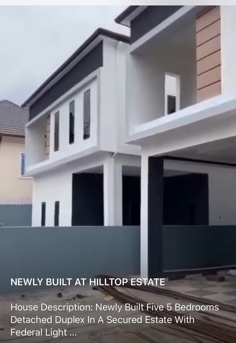 NEWLY BUILT AT HILLTOP ESTATE